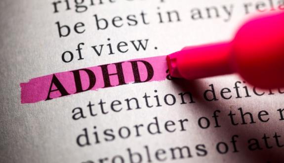 graphic of the meaning of ADHD